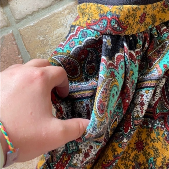 Maeve Black and Paisley 3/4 Sleeve - Picture 4 of 5